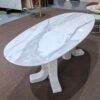 Luxury Style Calacatta White Marble Dining Table