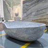 Luxury Carrara White Marble Bathtub