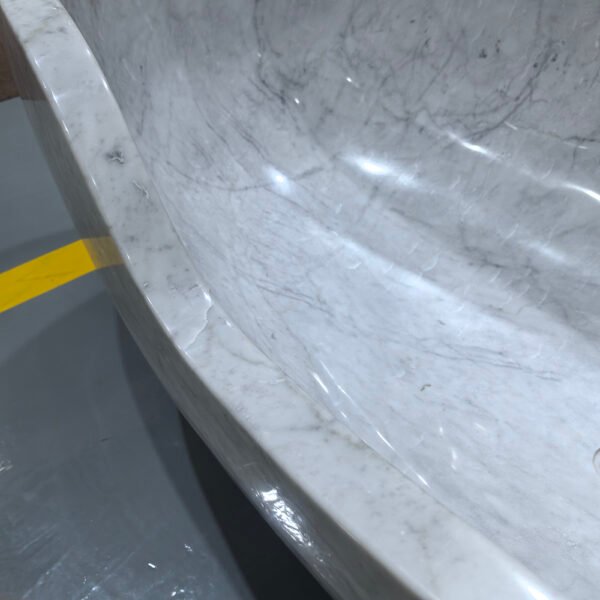 Luxury Carrara White Marble Bathtub